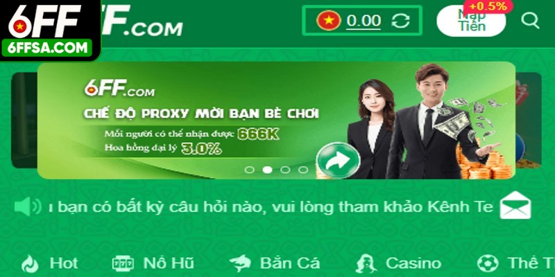 Lý do link vào 6FF chính thức được tin tưởng